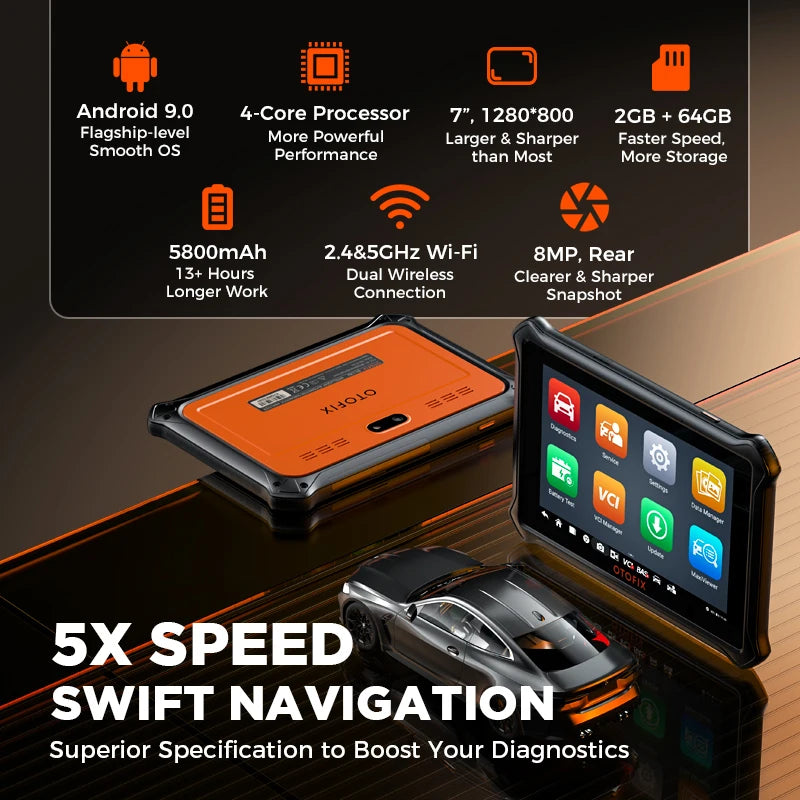 Autel Otofix D1 Lite OBD2 Scanner With Active Test