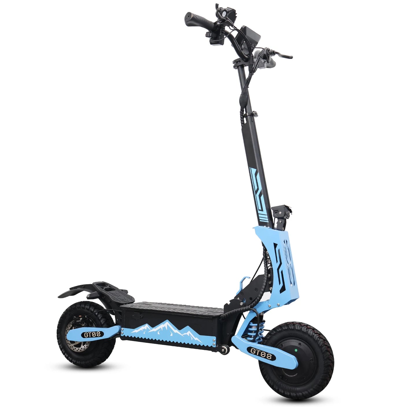Arwibon 5600W Dual Motor Electric Scooter 46 MPH 60V27Ah