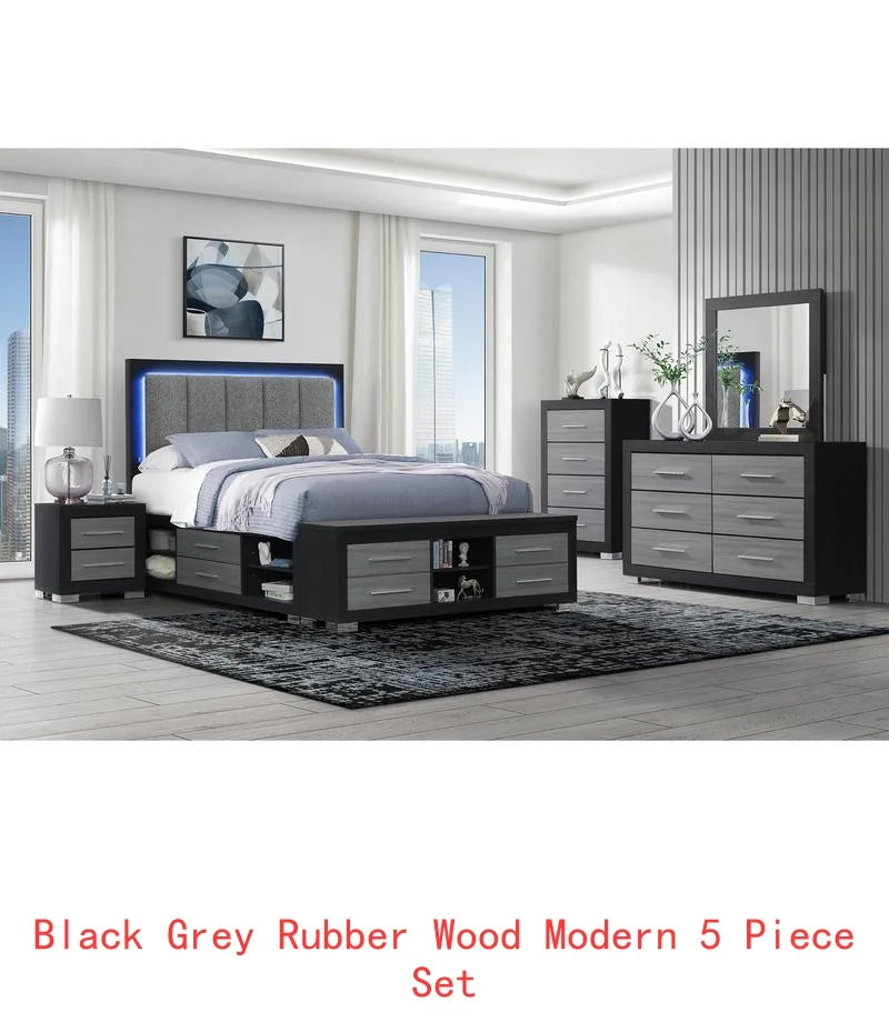 Five Piece Modern Bedroom Set