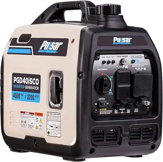 XMSJ Ultra Quiet 4000W Gas Inverter Portable Generator