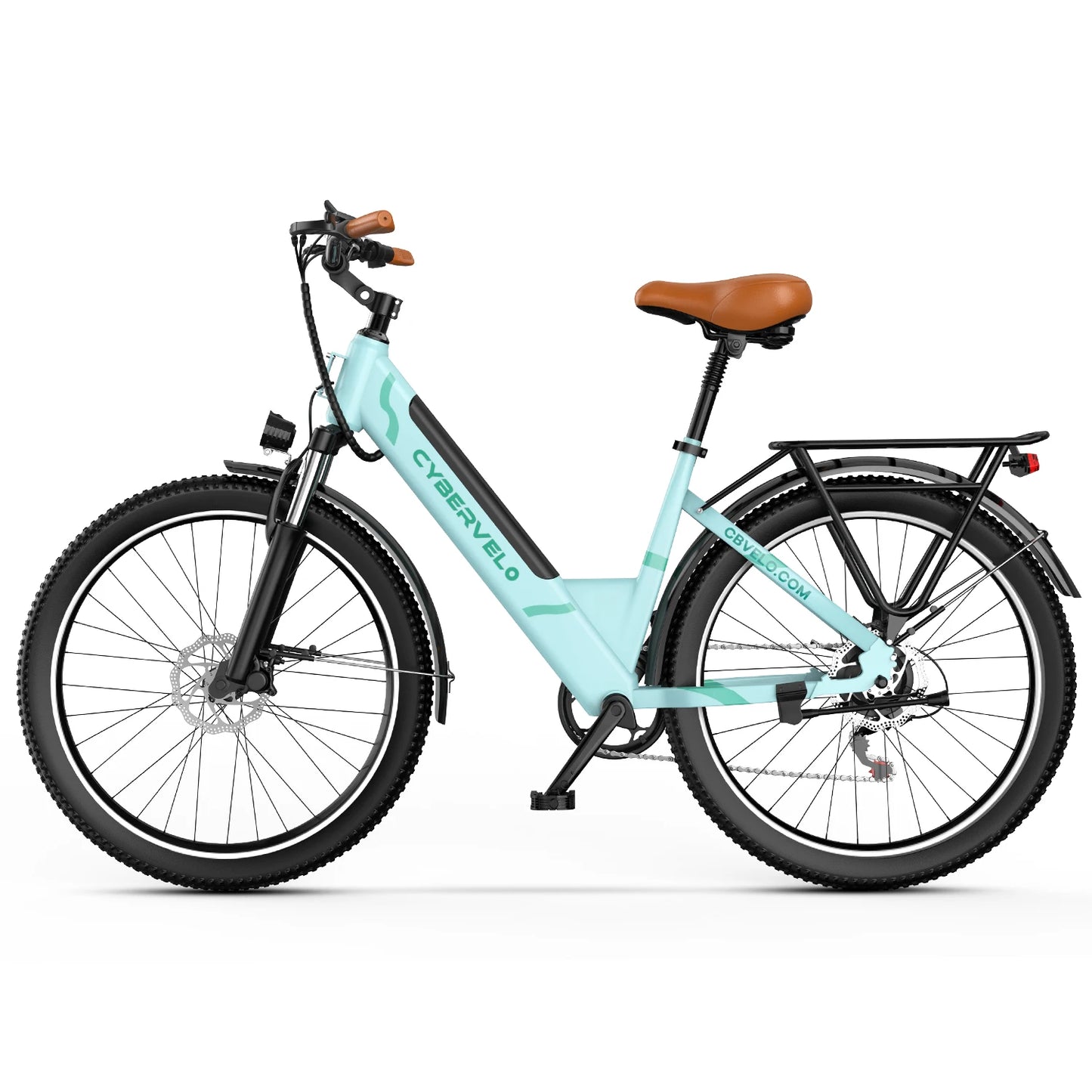 CYBERVELO EK2 1000W Step-Through Electric Bike For Adults