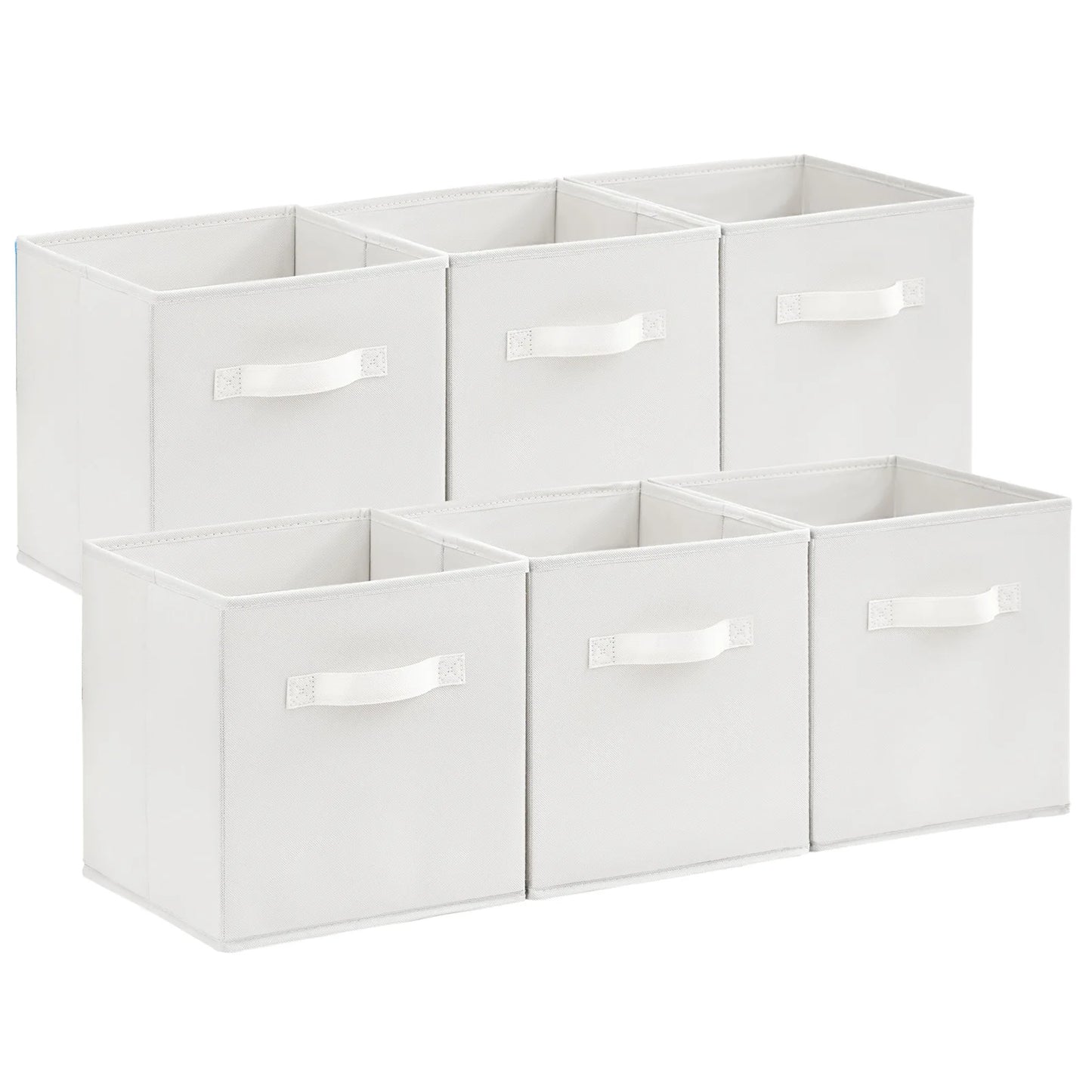 Lifewit Collapsible Fabric Storage Cubes Bins Set Shelf Organization