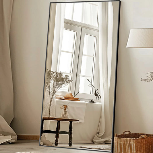 Antok Full Length Mirror With Stand Rectangular Design For Bedroom